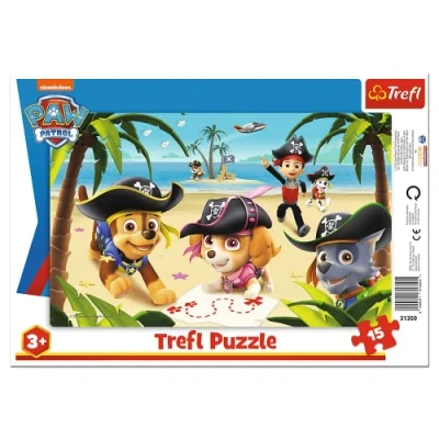 Immagine di Trefl Paw Patrol 15 Elementi, Gli Amici, Bambini da 3 Anni Puzzle, Colore