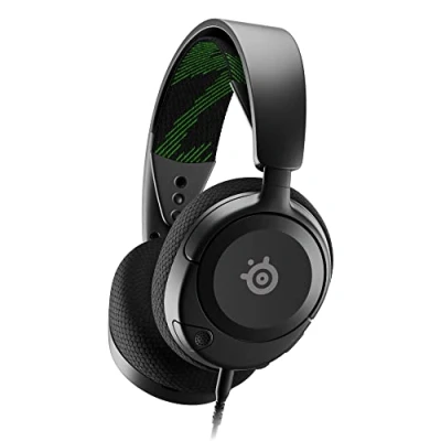 Immagine di Steelseries Arctis Nova 1X Gaming Cuffie Over Ear via cavo Stereo Nero Riduzione del rumore microfono headset con microfono, regolazione volume, Muto