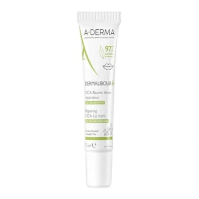Immagine di A Derma Dermalibour+ Balsamo Labbra Ristrutturante 15 ml Nutre ripara e lenisce