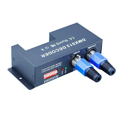 Immagine di JOYLIT DMX512 LED Decodificatore 4 Canale 4x4A DC 12V 24V 192W Controller Per RGBW 5050 3528 Strisce