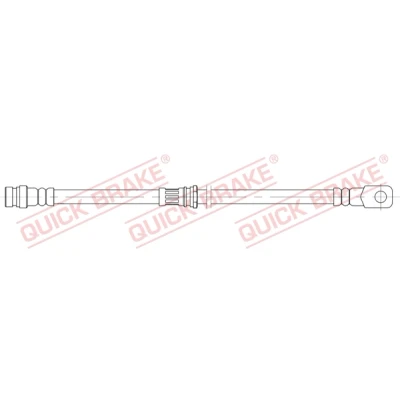 Immagine di QUICK BRAKE 58.824 Tubi Freno 539 MITSUBISHI: PAJERO 3, 4