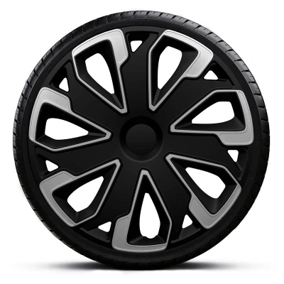Immagine di AutoStyle PP 5476SB Copricerchi 16Inch nero/argento