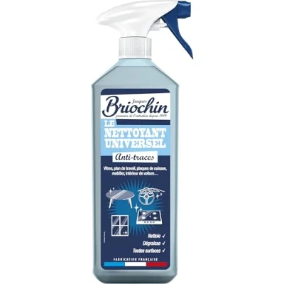 Immagine di JACQUES BRIOCHIN Detergente universale anti impronte, pulisce, sgrassa, tutte le superfici anche fragili, senza risciacquo, fabbricazione francese, 750 ml