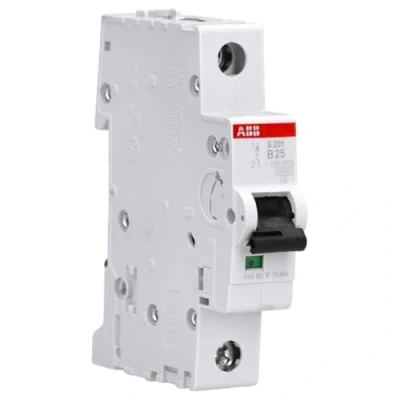 Immagine di ABB S201 B25 INTERRUTTORE AUTOMATICO 6KA 1P