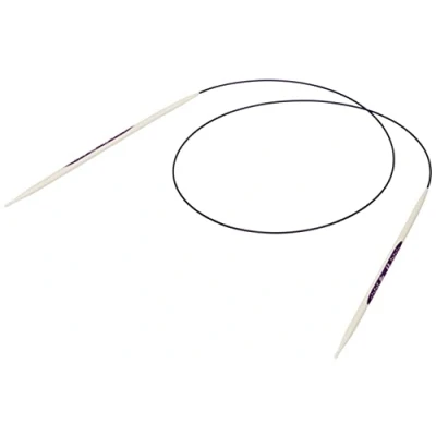 Immagine di Prym Ergonomic Circular Knitting Needles 80 cm 4.00 mm Circolare Ago, Materiale Sintetico ad Alte Prestazioni, Bianco, Taglia Unica