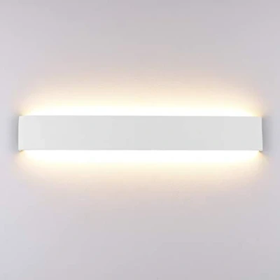 Immagine di Klighten Lampada da Parete LED Interno 20W, 60cm Applique Alluminio Moderne, Muro per Soggiorno, Camera Letto, Scala, Bagno, 1990 Lumen, Bianco Caldo 3000K,