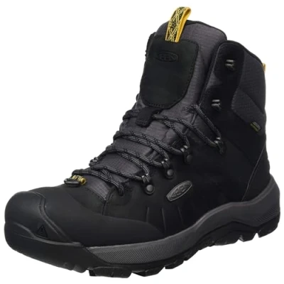 Immagine di Keen Revel IV MID Polar Scarpa da hiking, Uomo, Taglia: 41, Black/magnet Pelle e tessuto