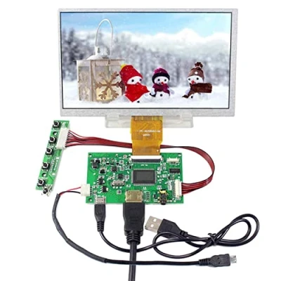 Immagine di VSDISPLAY Schermo da 7 pollici TB070 I5024H45C 02 1024x600 50Pin TTL IPS e scheda controller LCD HD MI