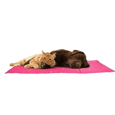Immagine di Tappetino rinfrescante Flamingo Fresk Drop, fucsia Tg. S: L 50 x P 40 cm