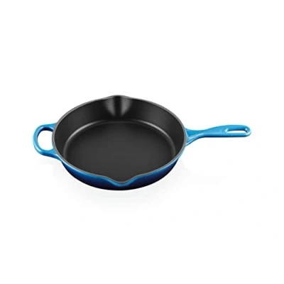 Immagine di Le Creuset Frying Pan Signature Azure ø 26 cm enamelled non stick coating
