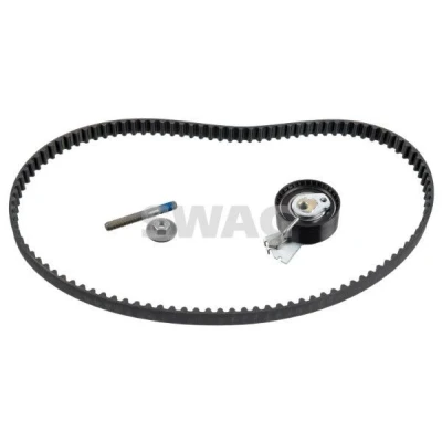 Immagine di SWAG 62 92 1274 Kit cinghia di distribuzione 104 con profilo dente arrotondato CITROËN: C3 II, I Hatchback, C2 PEUGEOT: 207 Hatchback