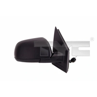 Immagine di Specchio retrovisore esterno Tyc 337 0062 Sx nero Regolazione:comando cavo flessibile, asferico VOLKSWAGEN: Polo IV Hatchback