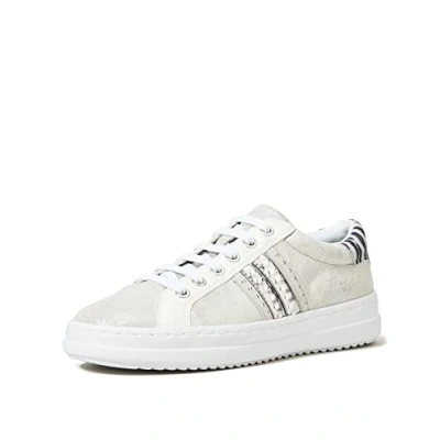 Immagine di Geox D Pontoise D, Sneakers Donna, Argento Silver, 38 EU