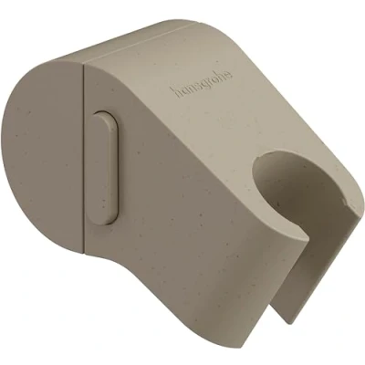 Immagine di hansgrohe WallStoris Planet Edition supporto per soffione doccia, doccia regolabile in altezza,accessori bagno senza forare, accessori sabbia,28918210