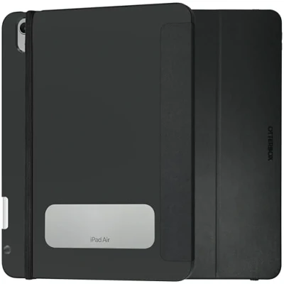 Immagine di Cover OtterBox React Folio Case per iPad Air 11&quot; M2 (2024)/iPad 10.9&quot; (2022/2020), antishock e cadute, ultra sottile, custodia protettiva, testata a norme MIL STD 810G, Nero