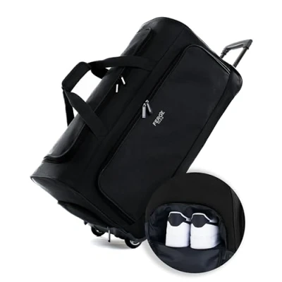 Immagine di fergé MIT Schuhfach Bagaglio a mano, Taglia: One Size, Schwarz