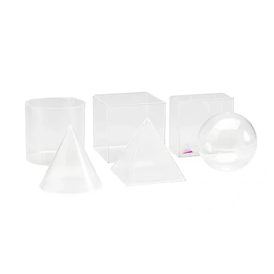 Immagine di WISSNER® Aktiv lernen Set di Forme del Corpo Trasparente, 6 Parti RE Plastic®