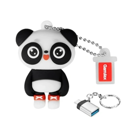 Immagine di GARRULAX USB 3.0 Flash Drive, Impermeabile Silicone Ad Alta Velocità Data Storage Drive Memory Stick Pen Disk Pendrive con OTG Tipo C Adattatore