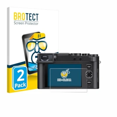 Immagine di brotect Pellicola Protettiva per Leica D Lux 8 Protezione Schermo (2 Pezzi) [Trasparente, Anti Impronte]
