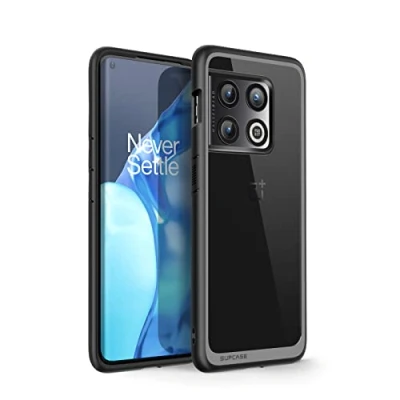 Immagine di SUPCASE Cover [Unicorn Beetle Style] Progettata per OnePlus 10 Pro (Versione 2022), Custodia Rigida Protettiva Antiurto Sottile Ibrida Premium Trasparente (Nero)