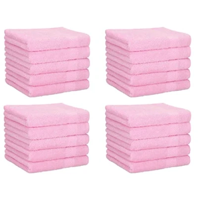 Immagine di Betz 20 Lavette salvietta Asciugamano per Il Bidet Neapel 100% Cotone Misure 30 x cm Diversi Colori Colore Rosa