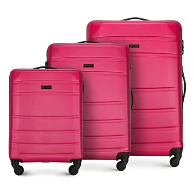Immagine di Wittchen Globe LINE Collection Set di valigie, Taglia: One Size, Rosa