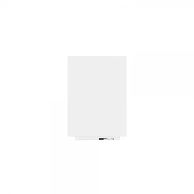 Immagine di Rocada Lavagna bianca Whiteboard 6419R (L x A) 75 cm 55 Bianco (RAL 9003) plastica rivestita Incl. ripiano portaoggetti, formato orizzontale e verticale