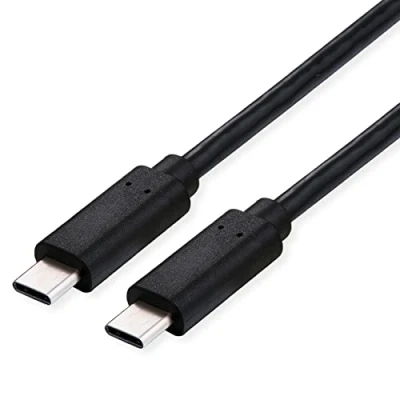 Immagine di Roline Cavo USB Spina C®, C® 1.00 m Nero Schermato 11.02.9082