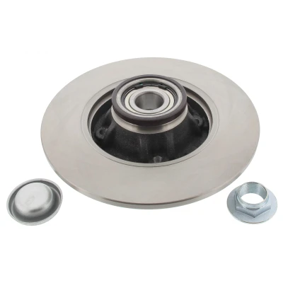 Immagine di MAPCO 15341 Disco freno Assale posteriore 249 9 4 pieno con cuscinetto ruota, anello sensore ABS CITROËN: C4 Picasso 1, II Hatchback