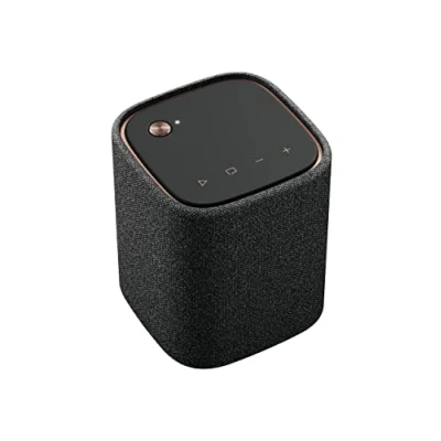 Immagine di Yamaha WS B1A Speaker Bluetooth Portatile, Altoparlante Wireless con Design Impermeabile Resistente ad Acqua e Polvere IP67 Clear Voice, fino a 12 h di Autonomia, Grigio Carbone
