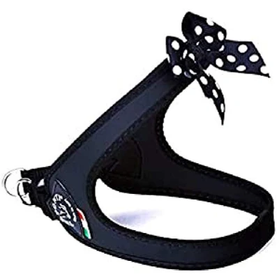 Immagine di Tre Ponti Easy Fit Fashion Polka Dot Bow Click Verschluss Schwarz Schwarzer Rand GR. 2 EU