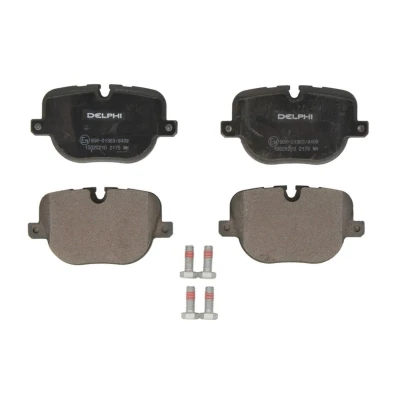 Immagine di DELPHI LP2175 Kit pastiglie freno Predisposto per contatto segnalazione usura con lamierino anticigolío accessori LAND ROVER: Range Rover Sport