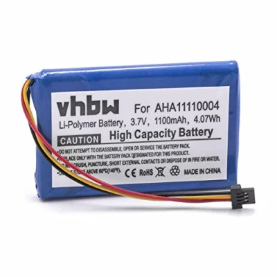 Immagine di vhbw batteria compatibile con TomTom Go 520, 4FA50, 520 WIFI, 510 navigatore GPS (1100mAh, 3,7V, Li Ion)
