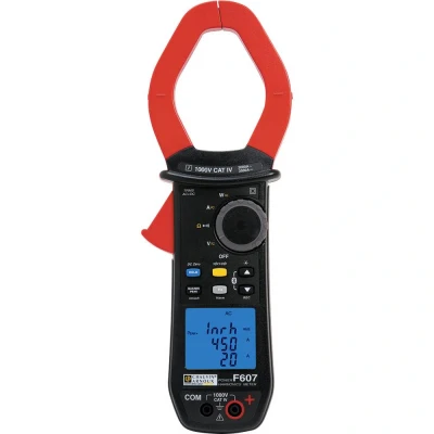Immagine di Chauvin Arnoux F607 Pinza amperometrica digitale Data logger CAT IV 1000 V Display (Counts): 10000