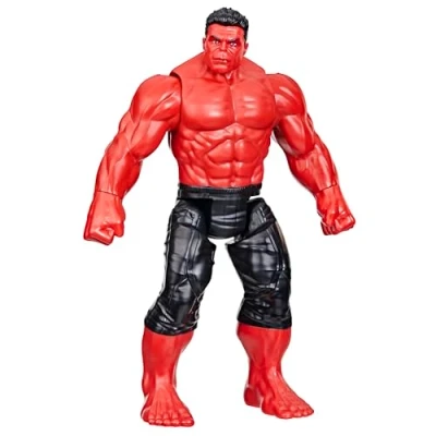 Immagine di Hasbro Marvel Studios Titan Hero Series, Captain America: Brave New World, Action Figure Deluxe di Red Hulk