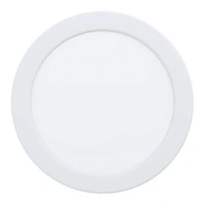 Immagine di Eglo connect.z Fueva 6 Z, Set 3 faretti da incasso a LED, piatti, ZigBee, App, controllo vocale Alexa, RGB, luce bianca calda e fredda, dimmerabili, IP44, in metallo bianco, diametro 16,6 cm
