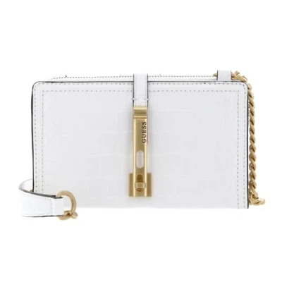 Immagine di Guess James Borsa a tracolla, Donna, Taglia: One Size, Weiß