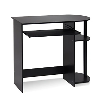 Immagine di Furinno Scrivania per Computer, Nero (Espresso/Black)
