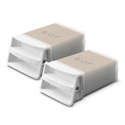Immagine di Polti PAEU0404 kit 2 Filtri Anticalcare per Vaporella Instant Ferro da Stiro Generatore di Vapore, Compatibile con Tutti i Modelli