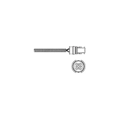 Immagine di DELPHI ES20313 12B1 Sonda lambda planare, riscaldato MERCEDES BENZ: Classe A, C Sedan, E Sedan