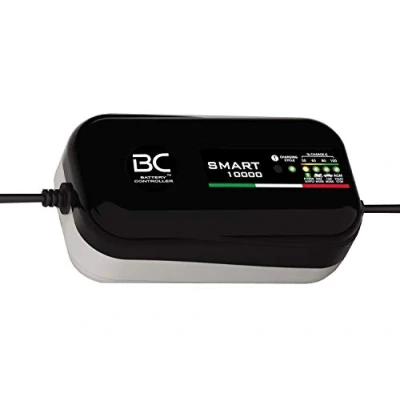 Immagine di BC Battery Controller SMART 10000 12V 1A/10A Caricabatteria con compensazione automatica della temperatura 4 programmi di carica per batterie auto, moto, Start&amp;Stop e Power Supply