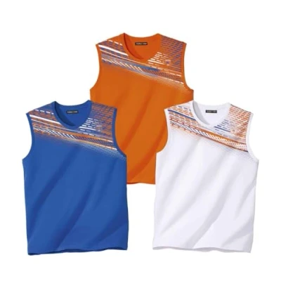 Immagine di ATLAS FOR MEN Set di 3 T Shirt Senza Maniche 4XL