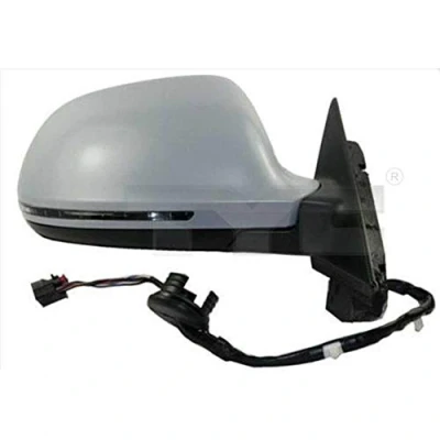 Immagine di Specchio retrovisore esterno Tyc 302 0064 Sx con la prima mano per regolazione elettrica specchio, asferico, termico AUDI: A3 Hatchback