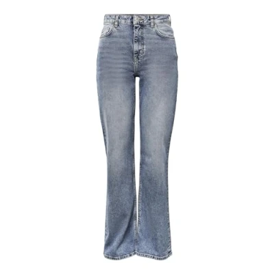 Immagine di Pieces Pcholly Jeans baggy, Donna, Taglia: 27x30, Medium blue denim