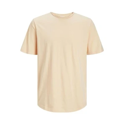Immagine di Jack &amp; Jones Jjebasher O NECK SS Tshirt basic, Uomo, Taglia: Small, Apricot ice