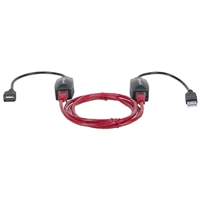 Immagine di Manhattan 179300 cavo di interfaccia e adattatore USB A / RJ45 Nero