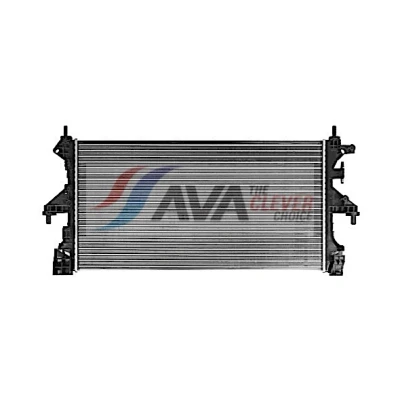 Immagine di PRASCO CN2322 Radiatore motore Alluminio 782 416 34 con giunti rapidi Alette di raffreddamento montate meccanicamente CITROËN: Jumper II Van