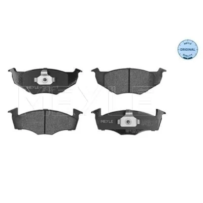 Immagine di MEYLE Kit pastiglie freno ORIGINAL Quality Assale anteriore non predisposto per visualizzazione avviso usura con lamierino anticigolío 025 218 6615