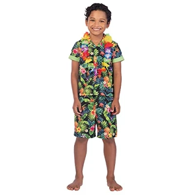 Immagine di amscan 9911429 Vestito da bambino, multicolore su sfondo nero, 4 6 anni, confezione 3