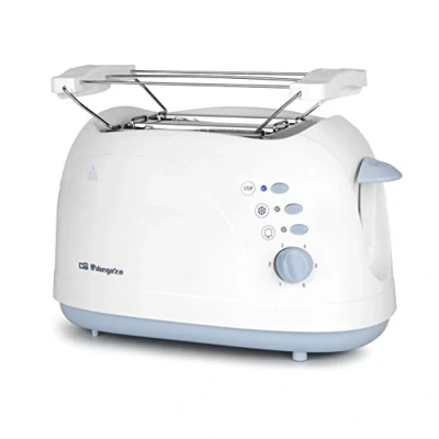 Immagine di Orbegozo TO 3010 2fetta/e 750W Blu, Bianco tostapane